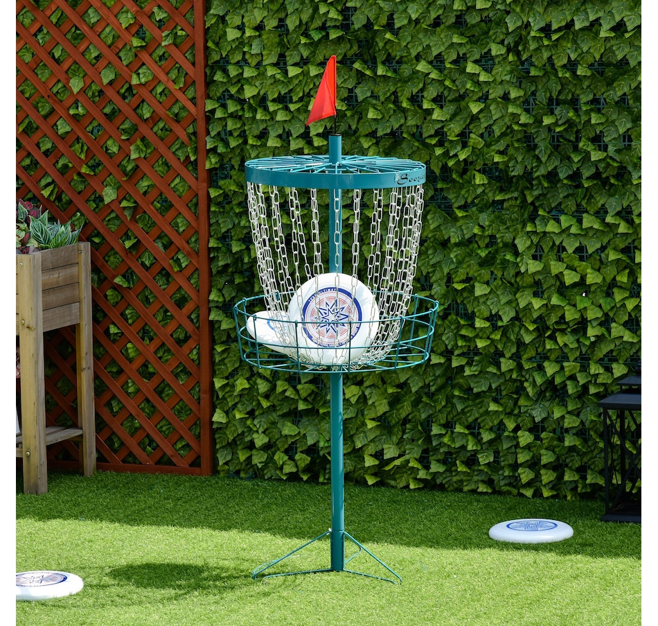 Image 997735_ALTMORE1.jpg, Product 997-735 / Price $109.99, Soozier 24-Chain Practice Basket for Disc Golf Target Stand Navy Blue from Soozier on TSC.ca's Health & Fitness department
