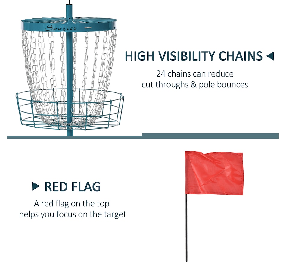 Image 997735_ALTMORE3.jpg, Product 997-735 / Price $109.99, Soozier 24-Chain Practice Basket for Disc Golf Target Stand Navy Blue from Soozier on TSC.ca's Health & Fitness department