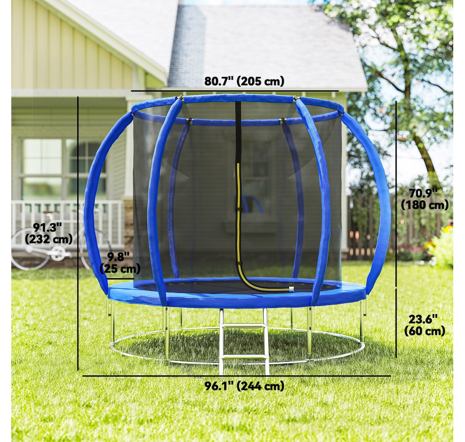 Image 997742_ALTMORE2.jpg, Product 997-742 / Price $249.99, Soozier 8ft Trampoline Outdoor from Soozier on TSC.ca's Health & Fitness department