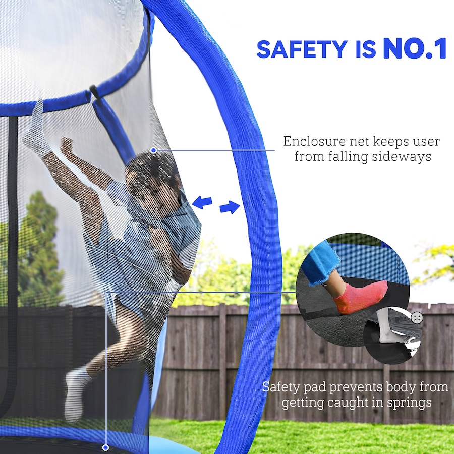 Image 997742_ALTMORE3.jpg, Product 997-742 / Price $229.99, Soozier 8ft Trampoline Outdoor from Soozier on TSC.ca's Health & Fitness department