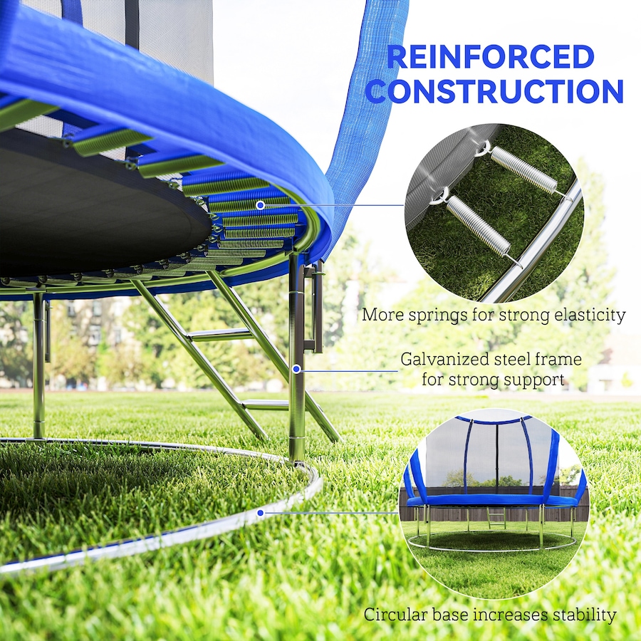 Image 997742_ALTMORE4.jpg, Product 997-742 / Price $229.99, Soozier 8ft Trampoline Outdoor from Soozier on TSC.ca's Health & Fitness department