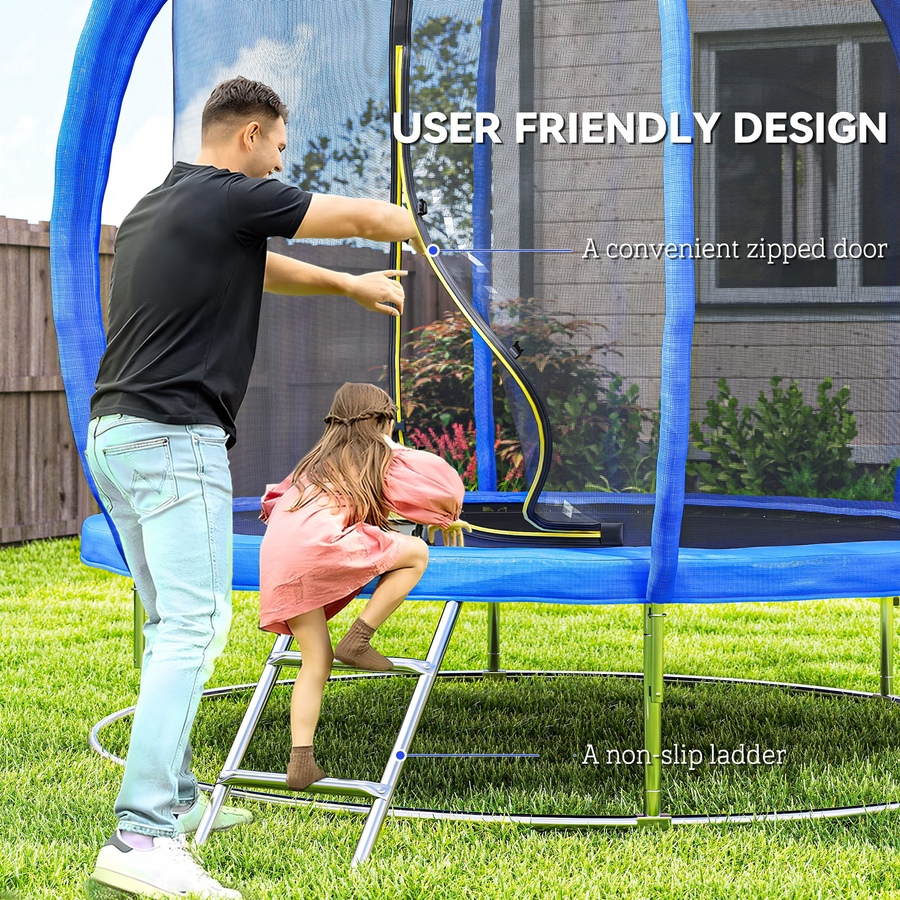 Image 997742_ALTMORE5.jpg, Product 997-742 / Price $229.99, Soozier 8ft Trampoline Outdoor from Soozier on TSC.ca's Health & Fitness department