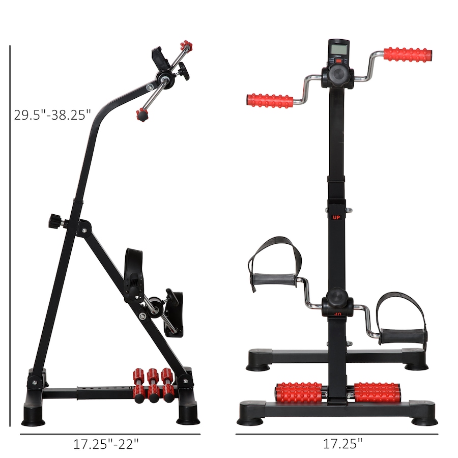 Image 997745_ALTMORE2.jpg, Product 997-745 / Price $74.99, Soozier Pedal Exerciser for Leg/Arm with LCD Display & Foot Massage Roller from Soozier on TSC.ca's Health & Fitness department