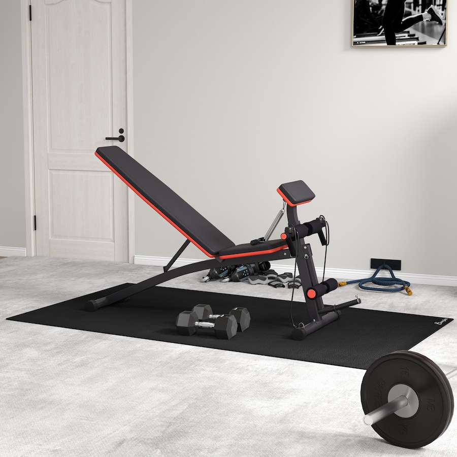 Image 997747_ALTMORE1.jpg, Product 997-747 / Price $119.99, Soozier Foldable Adjustable Dumbbell Bench Press from Soozier on TSC.ca's Health & Fitness department