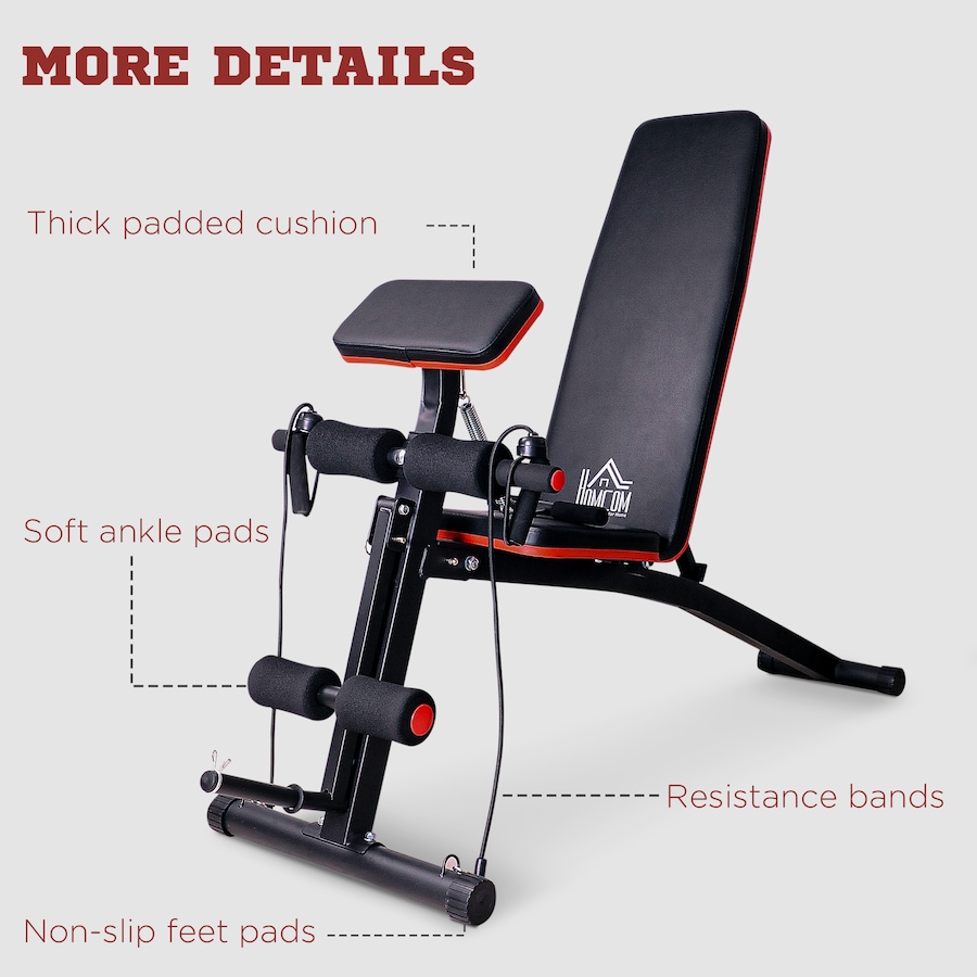 Image 997747_ALTMORE7.jpg, Product 997-747 / Price $119.99, Soozier Foldable Adjustable Dumbbell Bench Press from Soozier on TSC.ca's Health & Fitness department