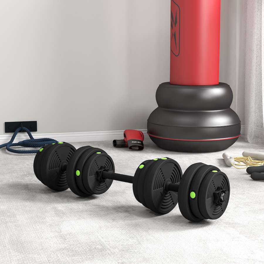 Image 997750_ALTMORE8.jpg, Product 997-750 / Price $79.99, Soozier 2-in-1 Adjustable Weight Barbell & Dumbbells Set from Soozier on TSC.ca's Health & Fitness department