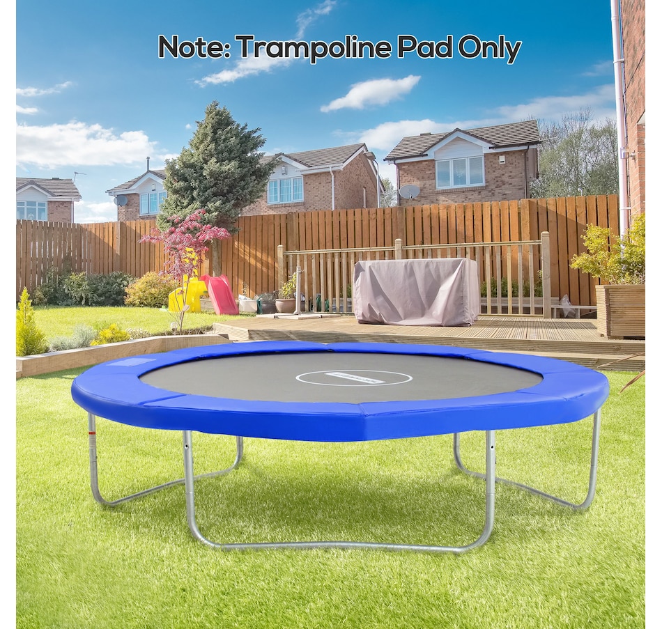 Image 997753_ALTMORE1.jpg, Product 997-753 / Price $47.99, HOMCOM ⌀8ft Trampoline Pad ⌀96" Spring Safety Replacement Gym Bounce Jump from HOMCOM on TSC.ca's Health & Fitness department