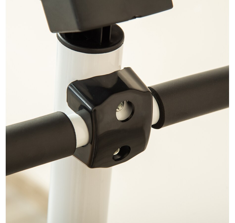 Image 997759_ALTMORE7.jpg, Product 997-759 / Price $109.99, Soozier Twist Stepper Step Machine w/ LCD Monitor, White & Green from Soozier on TSC.ca's Health & Fitness department