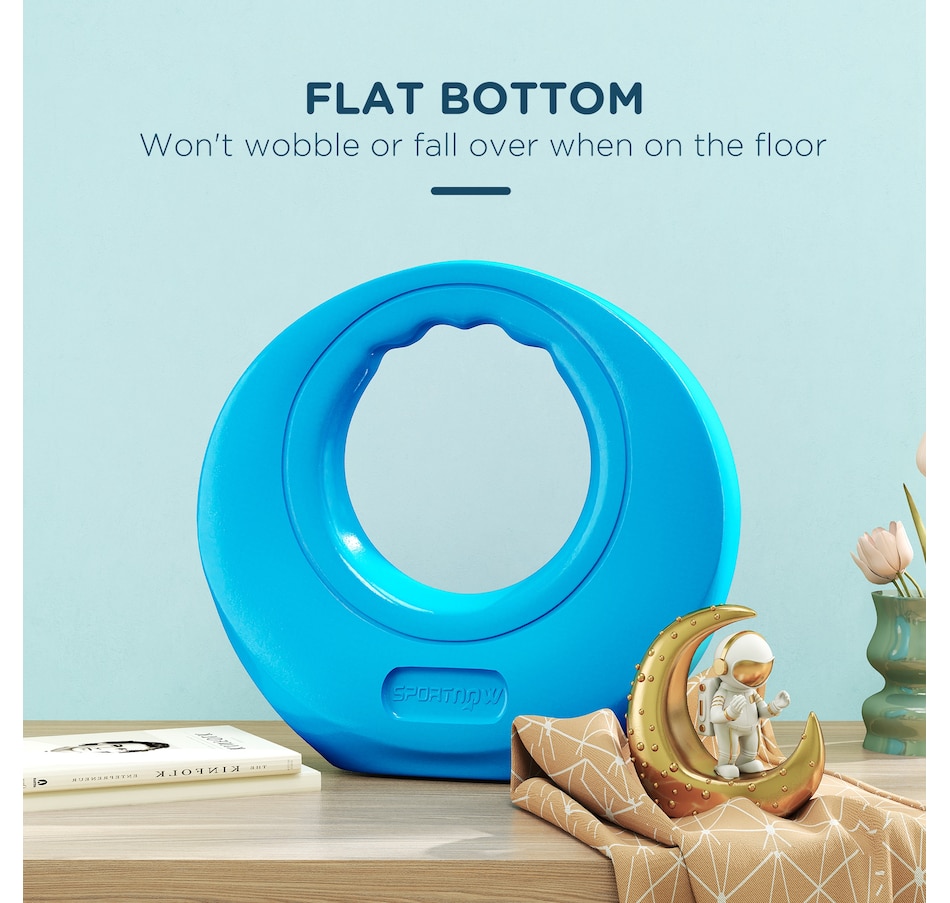 Image 997760_ALTMORE4.jpg, Product 997-760 / Price $37.99, Soozier 22lbs Kettlebell Kettle Bell with Wide Handle, Light Blue from Soozier on TSC.ca's Health & Fitness department