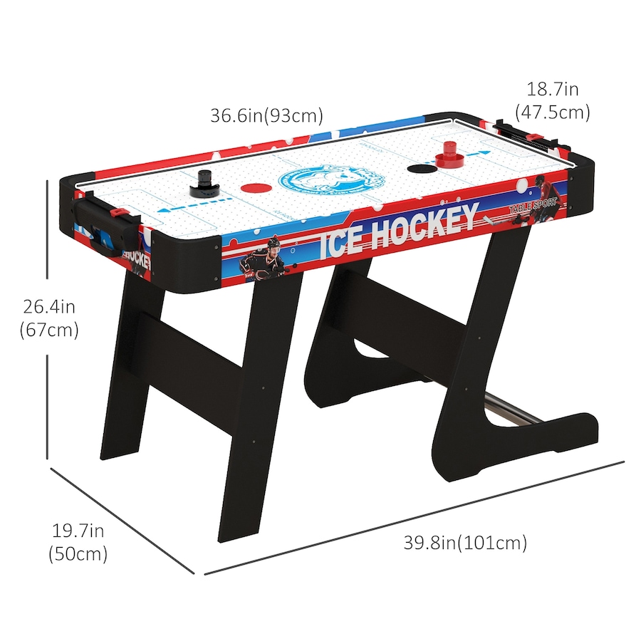 Image 997767_ALTMORE2.jpg, Product 997-767 / Price $107.99, Soozier 40" Air Hockey Table with 2 Pucks, 2 Pushers, Folding Arcade Table from Soozier on TSC.ca's Toys & Hobbies department