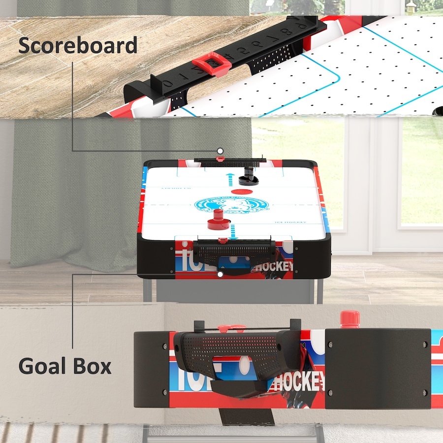 Image 997767_ALTMORE4.jpg, Product 997-767 / Price $107.99, Soozier 40" Air Hockey Table with 2 Pucks, 2 Pushers, Folding Arcade Table from Soozier on TSC.ca's Toys & Hobbies department