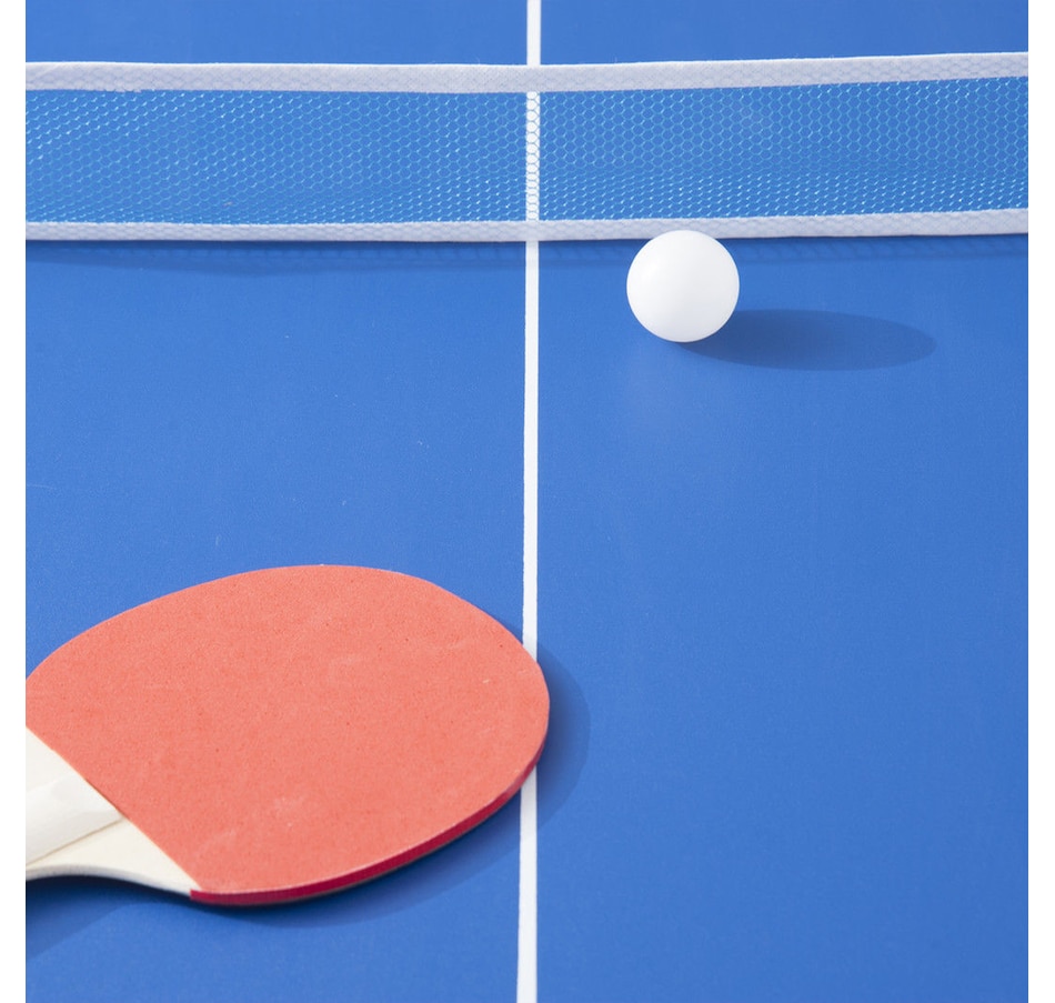 Image 997768_ALTMORE7.jpg, Product 997-768 / Price $114.99, HOMCOM 3 in 1 Multi-use Mini Games Table Tennis Billiard Pool Air Hockey Set with All Accessories from Soozier on TSC.ca's Toys & Hobbies department