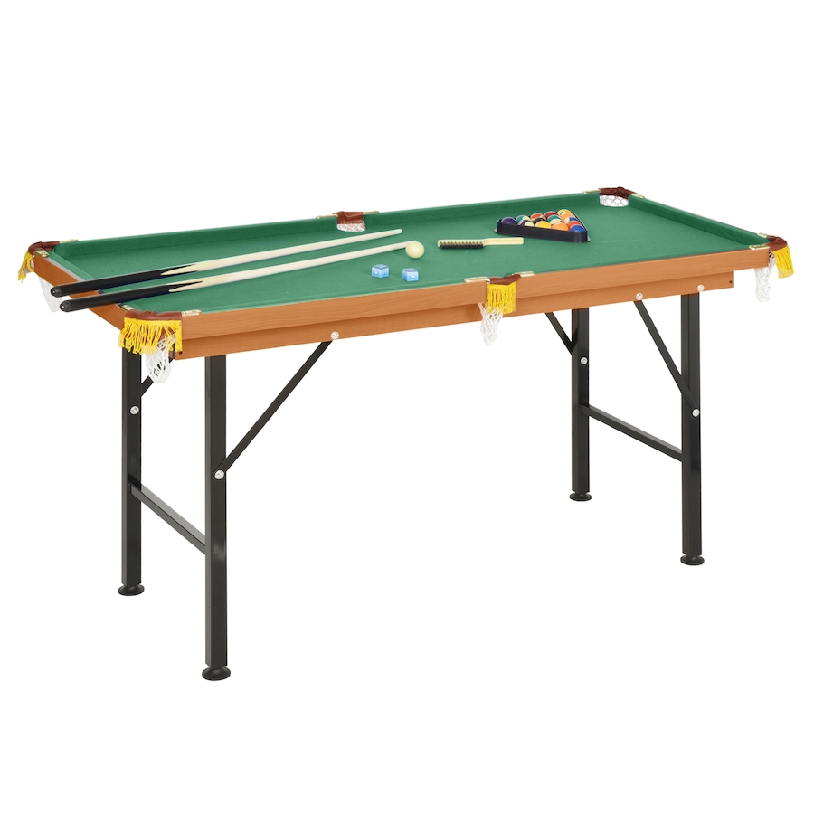 Image 997769.jpg, Product 997-769 / Price $154.99, HomCom Folding Miniature Billiards Pool Table w/Cues and Balls from Soozier on TSC.ca's Toys & Hobbies department