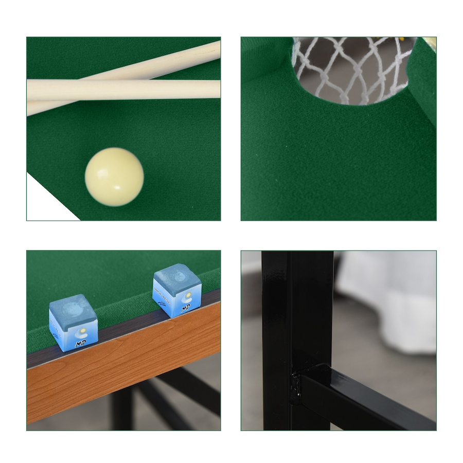 Image 997769_ALTMORE5.jpg, Product 997-769 / Price $154.99, HomCom Folding Miniature Billiards Pool Table w/Cues and Balls from Soozier on TSC.ca's Toys & Hobbies department