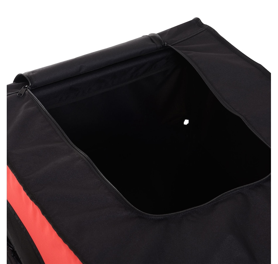 Image 997775_ALTMORE8.jpg, Product 997-775 / Price $151.99, Aosom Bike Cargo Trailer Bicycle Luggage Carrier Cart with Cover Black Red from Aosom on TSC.ca's Home & Garden department