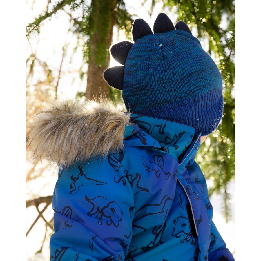 Image 998223_ALTMORE1.jpg, Product 998-223 / Price $18.50, Lined Dino Peruvian Knit Winter Hat with Pompom from Deux par Deux on TSC.ca's Fashion department