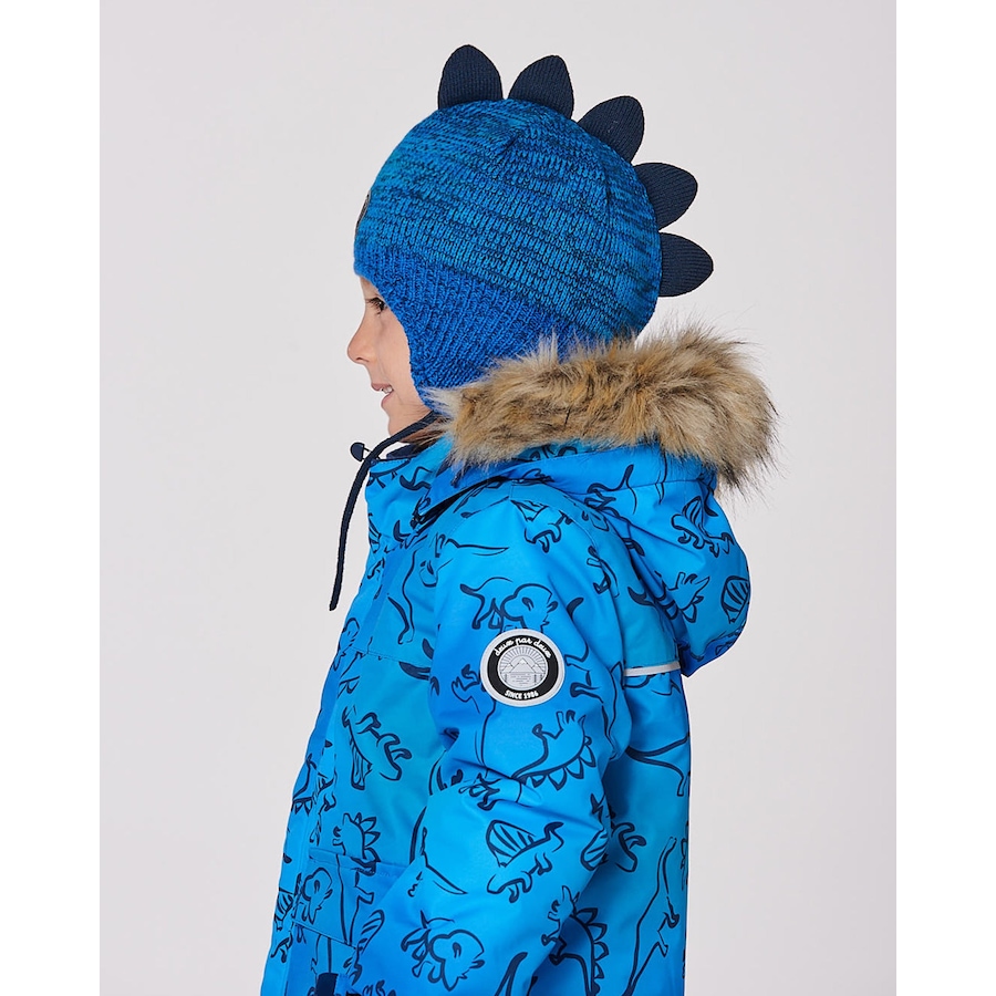 Image 998223_ALTMORE2.jpg, Product 998-223 / Price $18.50, Lined Dino Peruvian Knit Winter Hat with Pompom from Deux par Deux on TSC.ca's Fashion department