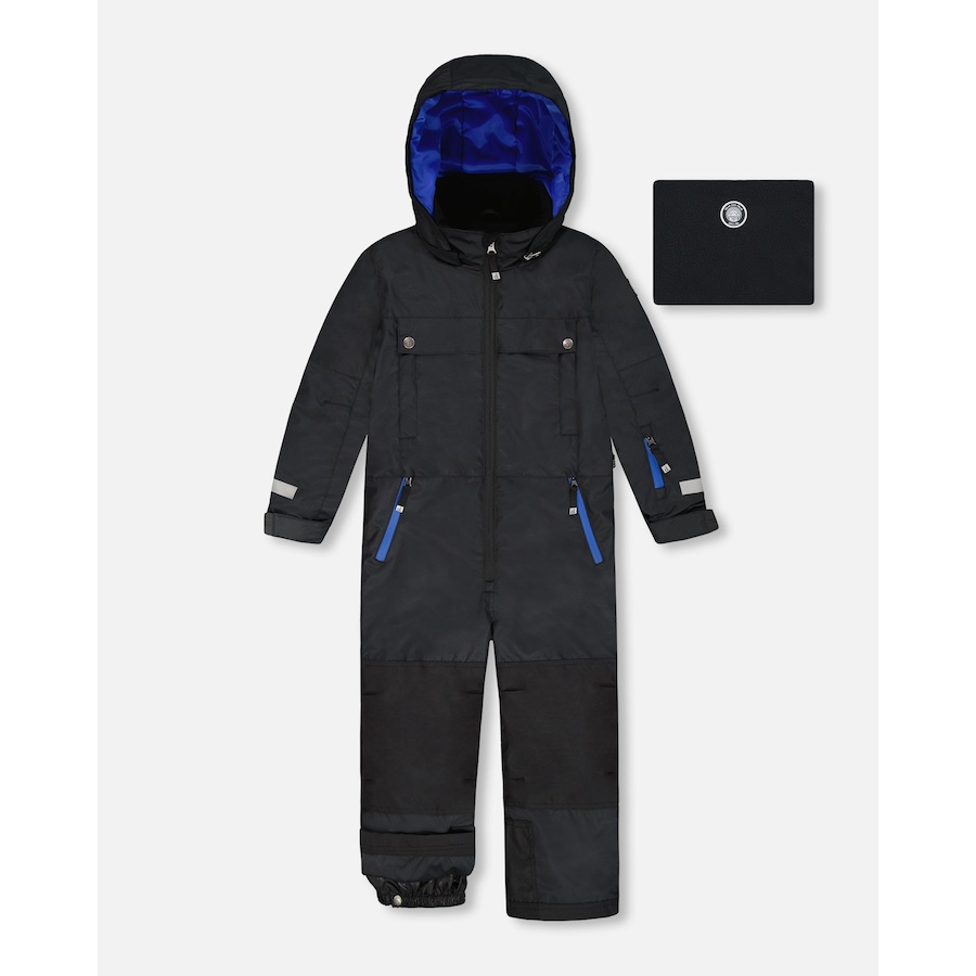 Image 998269_ST01.jpg, Product 998-269 / Price $223.20, Solid One-Piece Teknik Snowsuit from Deux par Deux on TSC.ca's Fashion department