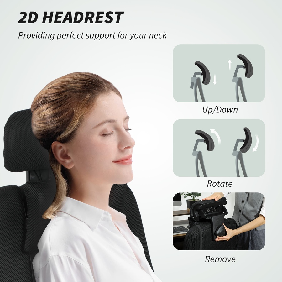 Image 998499_ALTMORE5.jpg, Product 998-499 / Price $164.99, Vinsetto Office Desk Chair, Swivel Computer Chair with Footrest, Black from Vinsetto on TSC.ca's Home & Garden department