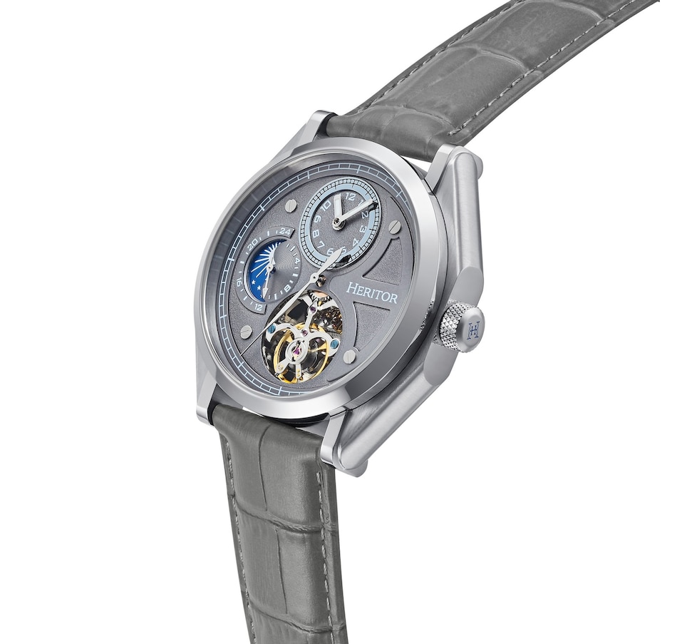 Image 998504_ALTMORE11.jpg, Product 998-504 / Price $250.69, Heritor Automatic Antoni Leather-Band Watch from Heritor on TSC.ca's Jewellery department