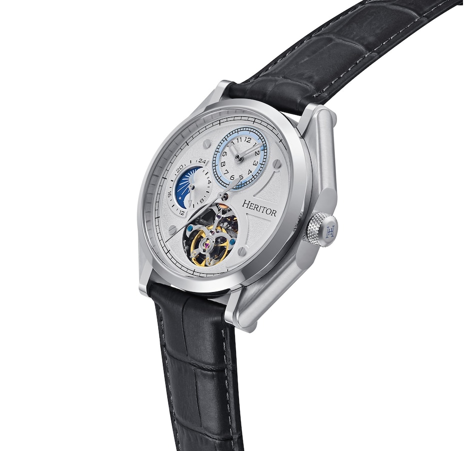 Image 998504_ALTMORE4.jpg, Product 998-504 / Price $250.69, Heritor Automatic Antoni Leather-Band Watch from Heritor on TSC.ca's Jewellery department