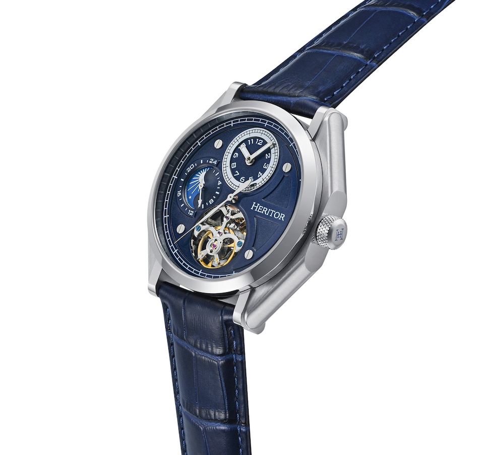 Image 998504_ALTMORE8.jpg, Product 998-504 / Price $250.69, Heritor Automatic Antoni Leather-Band Watch from Heritor on TSC.ca's Jewellery department