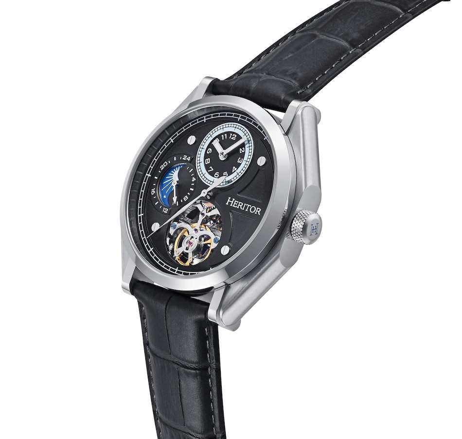 Image 998504_ALTMORE9.jpg, Product 998-504 / Price $250.69, Heritor Automatic Antoni Leather-Band Watch from Heritor on TSC.ca's Jewellery department