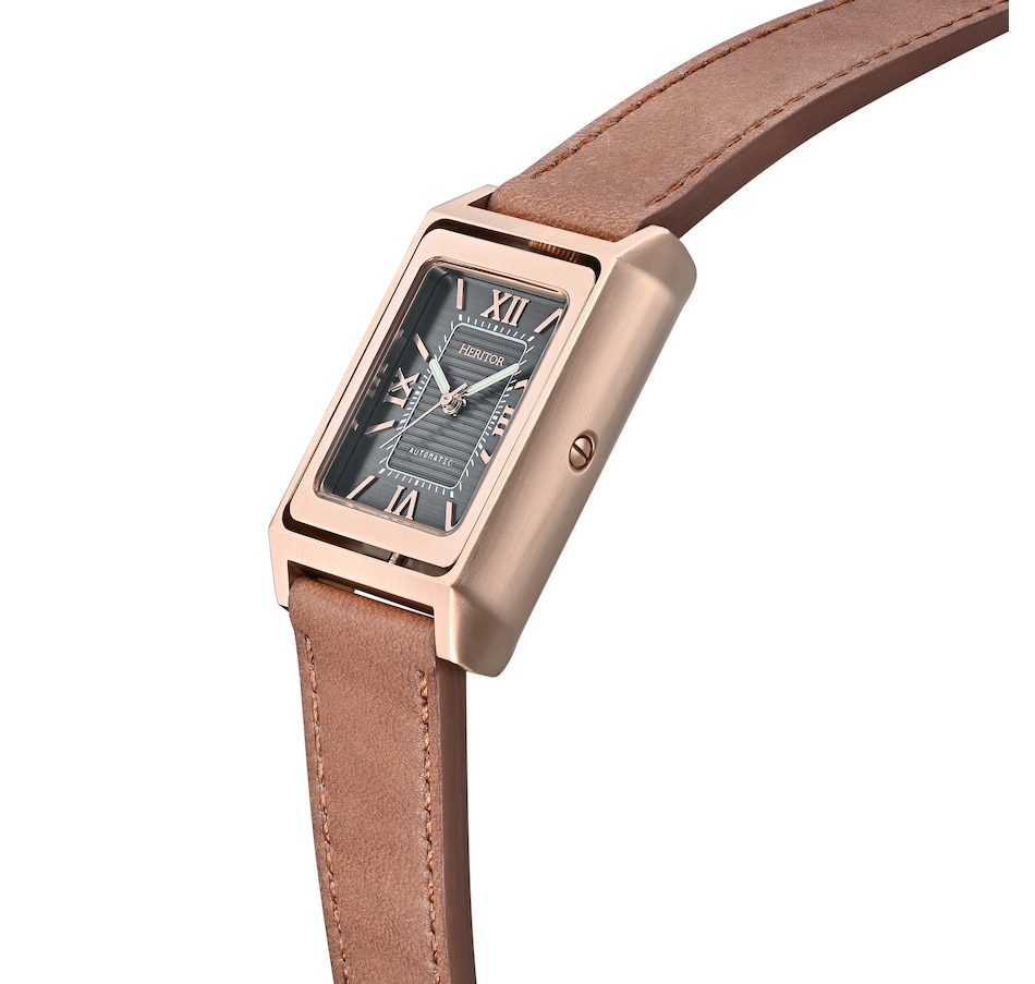 Image 998510_ALTMORE6.jpg, Product 998-510 / Price $188.99 - $250.69, Heritor Automatic Esteban Leather Band Watch from Heritor on TSC.ca's Jewellery department