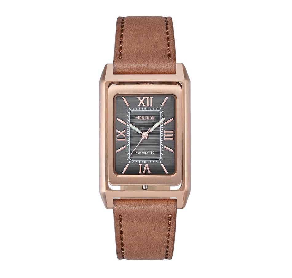 Image 998510_ST03.jpg, Product 998-510 / Price $188.99 - $250.69, Heritor Automatic Esteban Leather Band Watch from Heritor on TSC.ca's Jewellery department