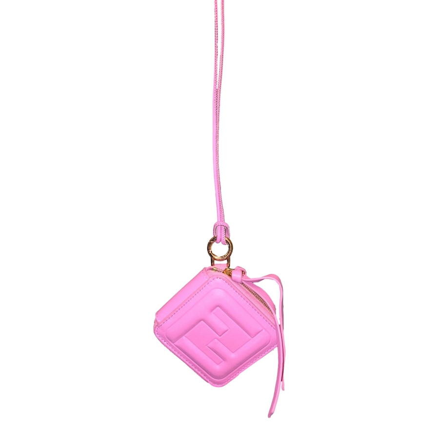 Image 998517_ALTMORE14.jpg, Product 998-517 / Price $1,105.00, Fendi FF Cube Embossed Small Zip Wallet Pink Leather with Strap from Fendi on TSC.ca's Fashion department