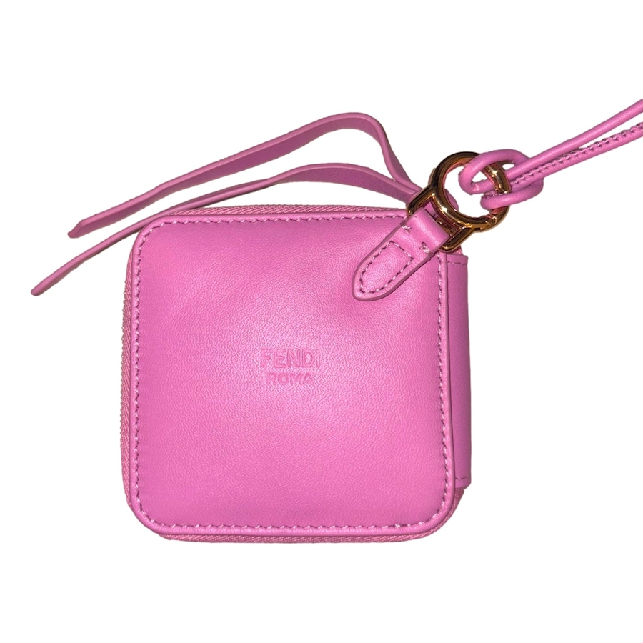 Image 998517_ALTMORE15.jpg, Product 998-517 / Price $1,105.00, Fendi FF Cube Embossed Small Zip Wallet Pink Leather with Strap from Fendi on TSC.ca's Fashion department