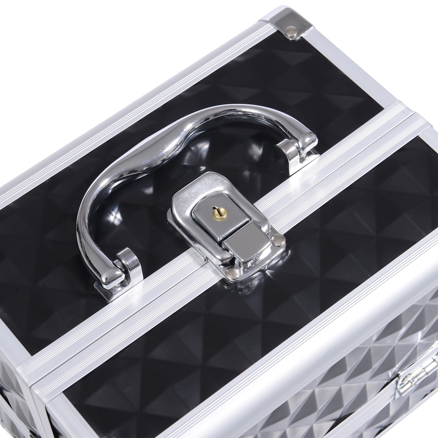 Image 998524_ALTMORE16.jpg, Product 998-524 / Price $39.76 - $42.99, Pro Aluminum Makeup Train Case Jewelry Storage Organizer Box W/ Mirror from HOMCOM on TSC.ca's Beauty department