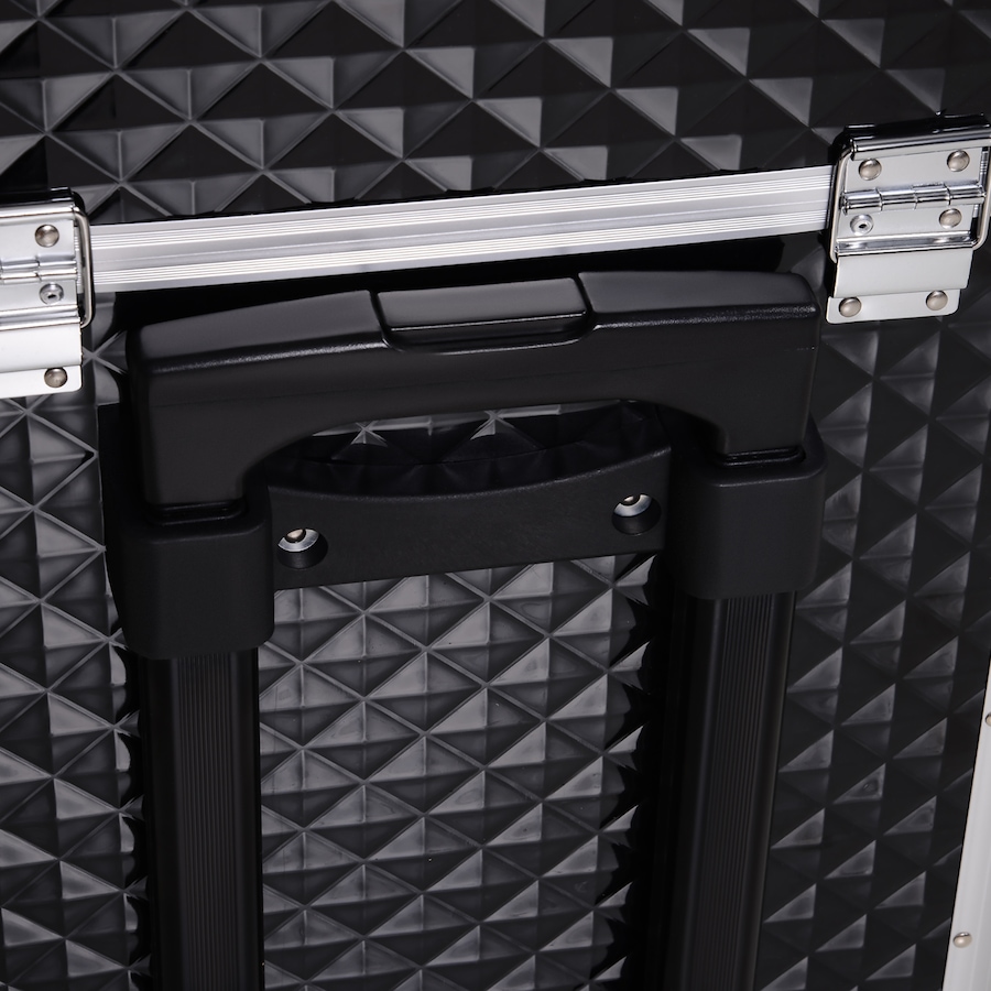 Image 998526_ALTMORE16.jpg, Product 998-526 / Price $119.99, HOMCOM Upright Studded Make up Case Travel Trolley from HOMCOM on TSC.ca's Beauty department
