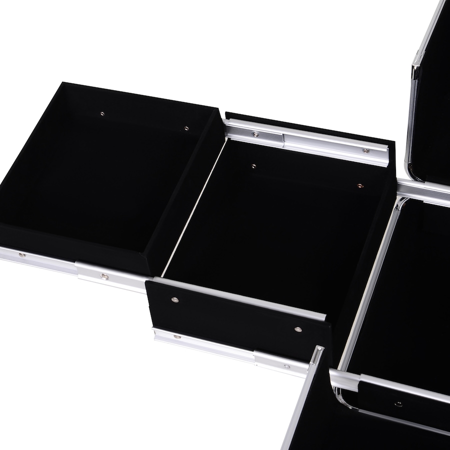 Image 998526_ALTMORE25.jpg, Product 998-526 / Price $119.99, HOMCOM Upright Studded Make up Case Travel Trolley from HOMCOM on TSC.ca's Beauty department