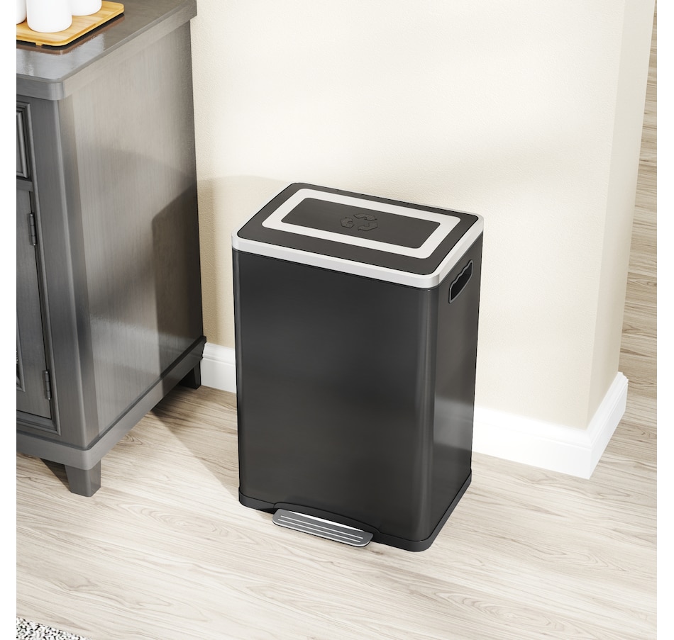 Image 998527_ALTMORE16.jpg, Product 998-527 / Price $119.99 - $129.99, HOMCOM 2 x 20 Liter Garbage Can, Trash Can with Removable Buckets from HOMCOM on TSC.ca's Kitchen department