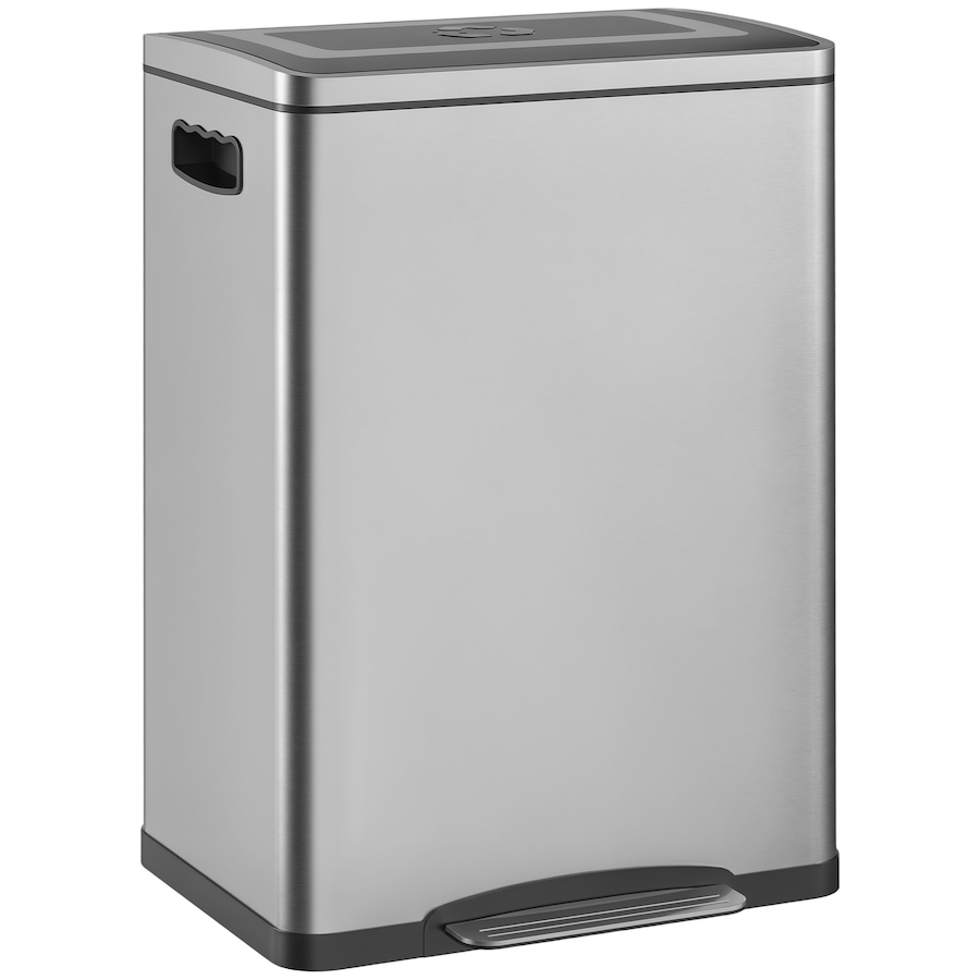 Image 998527_ST01.png, Product 998-527 / Price $104.99 - $114.99, HOMCOM 2 x 5.3 Gallon (2 x 20 L) Garbage Can, Trash Can with Removable Buckets from HOMCOM on TSC.ca's Kitchen department