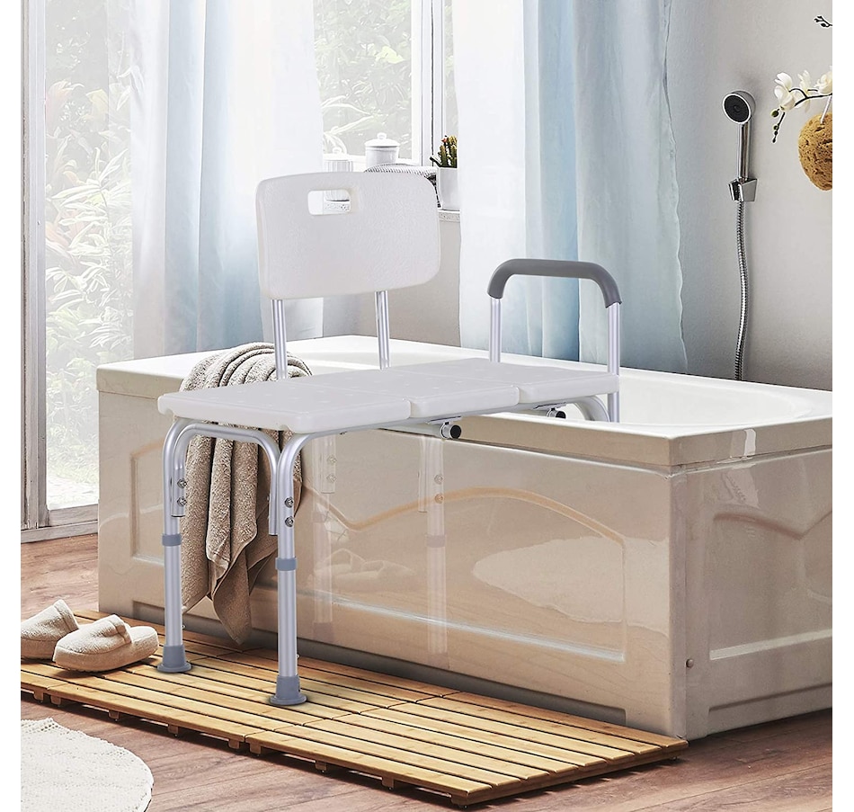 Image 998528_ALTMORE15.jpg, Product 998-528 / Price $96.99 - $98.99, HOMCOM 6-Level Adjustable Bath and Shower Bench, Armrest & Backrest from HOMCOM on TSC.ca's department