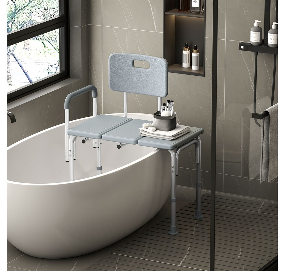 Image 998528_ALTMORE7.jpg, Product 998-528 / Price $96.99 - $98.99, HOMCOM 6-Level Adjustable Bath and Shower Bench, Armrest & Backrest from HOMCOM on TSC.ca's department