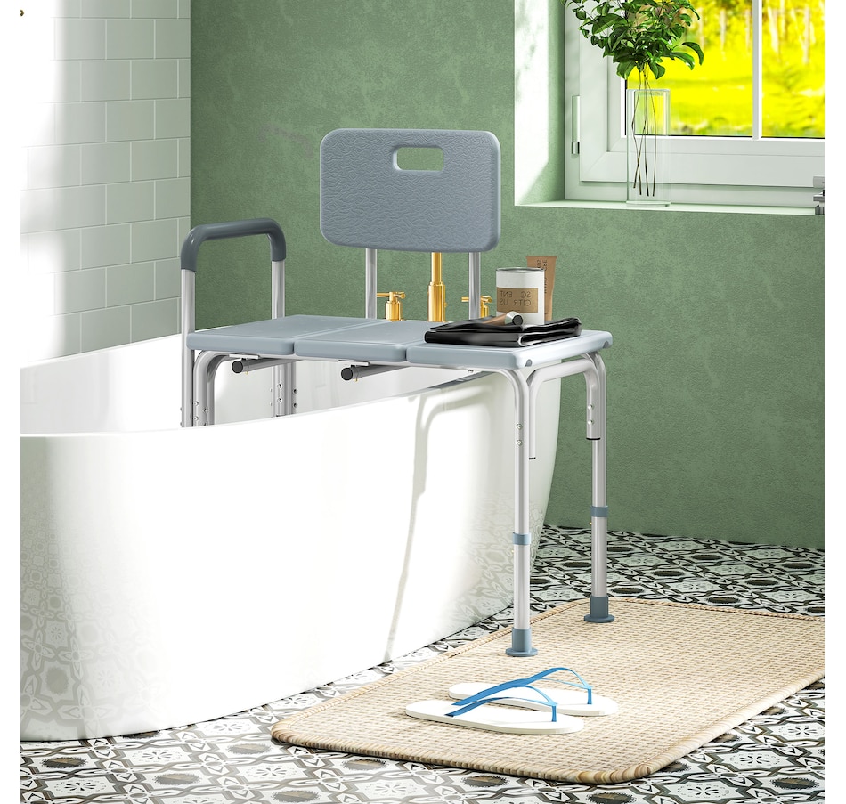 Image 998528_ALTMORE8.jpg, Product 998-528 / Price $96.99 - $98.99, HOMCOM 6-Level Adjustable Bath and Shower Bench, Armrest & Backrest from HOMCOM on TSC.ca's department