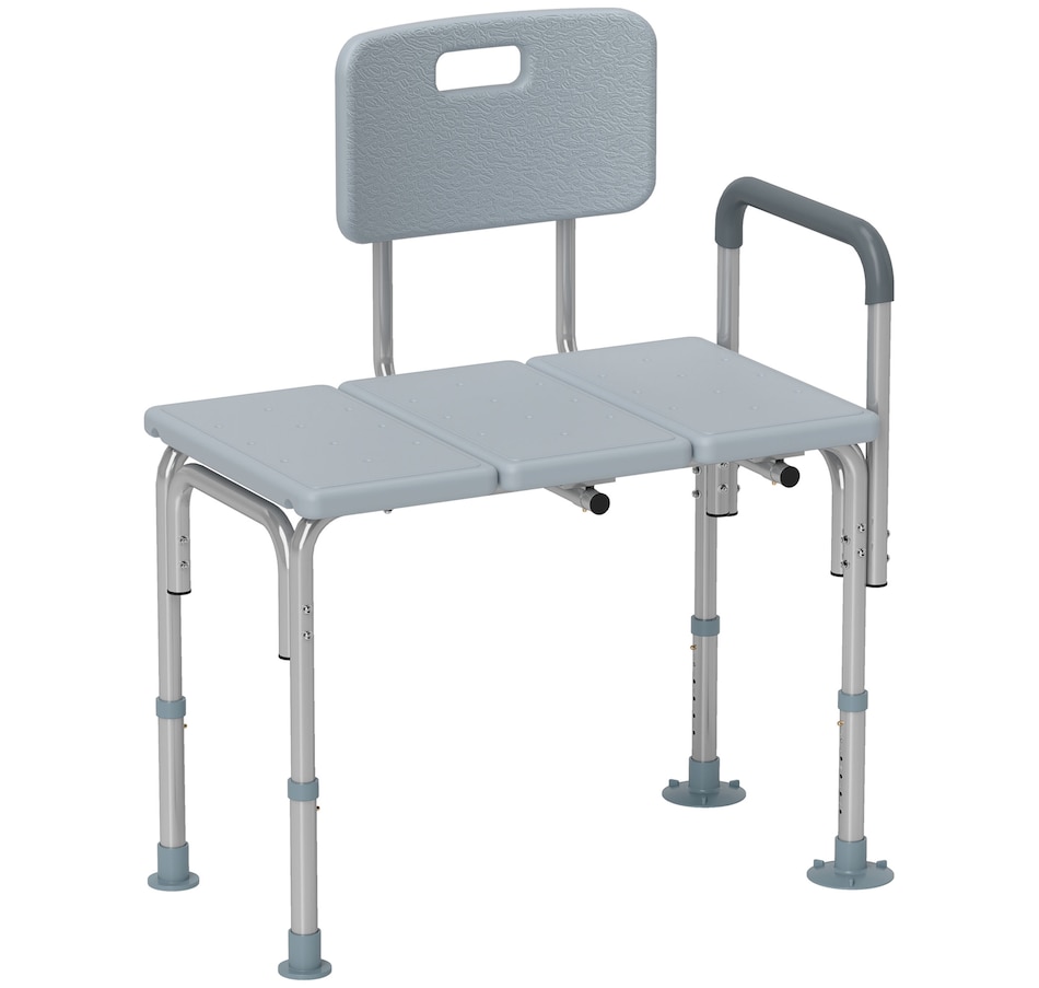 Image 998528_ST01.jpg, Product 998-528 / Price $96.99 - $98.99, HOMCOM 6-Level Adjustable Bath and Shower Bench, Armrest & Backrest from HOMCOM on TSC.ca's department