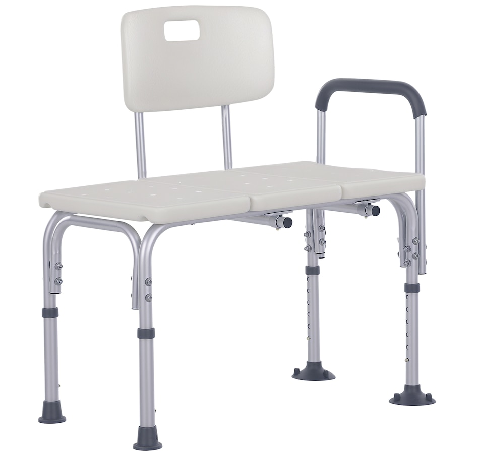 Image 998528_ST02.png, Product 998-528 / Price $96.99 - $98.99, HOMCOM 6-Level Adjustable Bath and Shower Bench, Armrest & Backrest from HOMCOM on TSC.ca's department