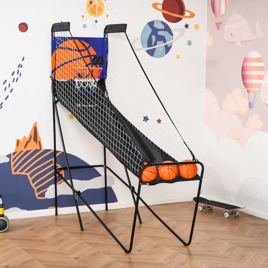 Image 998846_ALTMORE1.jpg, Product 998-846 / Price $74.99, Soozier Basketball Arcade Game with Electronic Score Board, Black from Soozier on TSC.ca's Home & Garden department