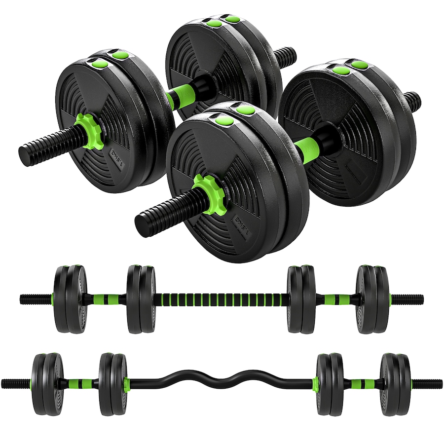 Image 998876.jpg, Product 998-876 / Price $54.99, Soozier Adjustable Dumbbell Set, 3 in 1 Weights Set for Home Gym, 33lb from Soozier on TSC.ca's Health & Fitness department