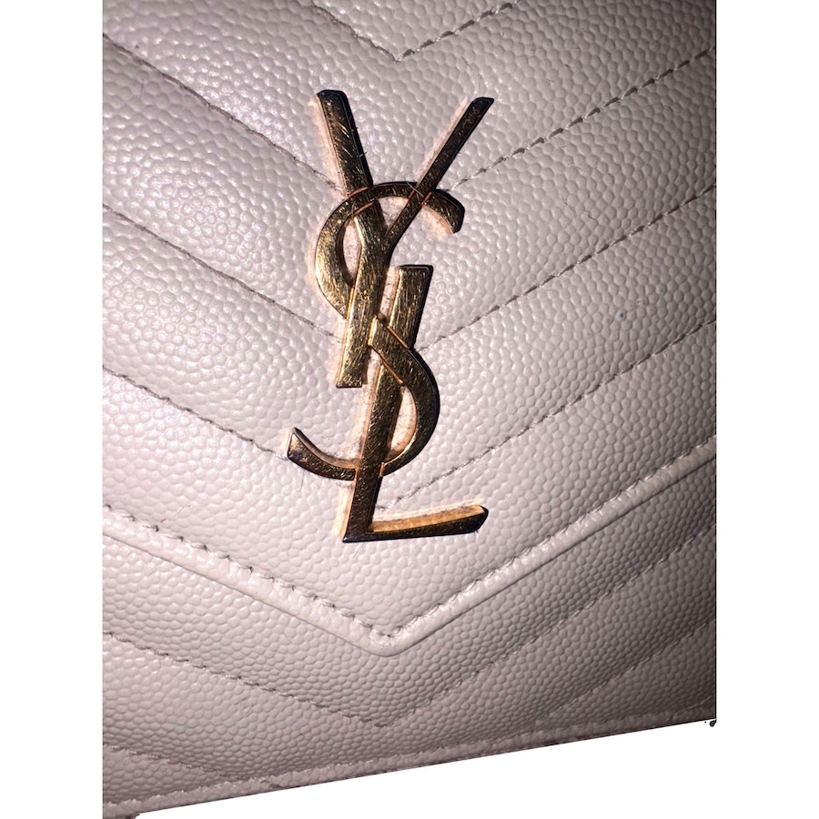 Image 999747_ALTMORE6.jpg, Product 999-747 / Price $2,536.00, Saint Laurent Cassandre Envelope Chain Wallet Crossbody Bag in Crema White (Pre-owned) from Yves Saint Laurent on TSC.ca's Fashion department
